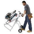 Email Exclusive | Bosch T4B Gravity-Rise Wheeled Miter Saw Stand image number 4