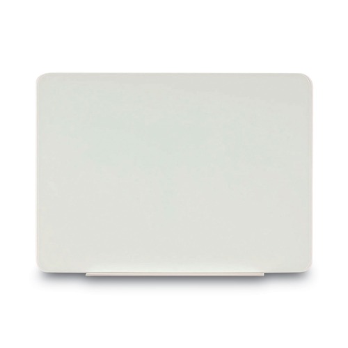MasterVision GL110101 60 in. x 48 in. Magnetic Glass Dry Erase Board - Opaque White image number 0