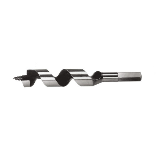 Drill Driver Bits | Klein Tools 53408 4 in. x 1-1/8 in. Steel Ship Auger Bit with Screw Point image number 0