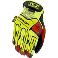 Mechanix Wear SMP-X91-009 Hi-Viz M-Pact D4-360 Gloves - Medium, Fluorescent Yellow image number 0