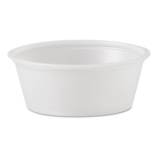 Cups and Lids | Dart P150N 1.5 oz. Polystyrene Portion Cups - Translucent (2500/Carton) image number 0