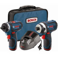 Bosch CLPK27-120 12V Max Compact Lithium-Ion Cordless 2-Speed Pocket Driver and Impact Driver 2-Tool Combo Kit (2 Ah) image number 0