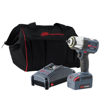 POWER TOOLS | Ingersoll Rand Brushless Lithium-Ion 3/8 in. Cordless High Torque Impact Wrench Kit (5 Ah)