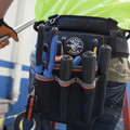 Tool Belts | Klein Tools 5241 Tradesman Pro 10.25 in. x 6.75 in. x 10.25 in. 6-Pocket Tool Pouch image number 5