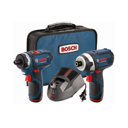 Bosch Clpk27 120 12v Max Lithium Ion Drill Driver And Impact Driver Combo Kit Tyler Tool