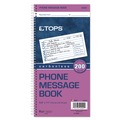 Friends and Family Sale - Save up to $60 off | TOPS 4002 Two Part 4 Page 2.75 in. x 5 in. Carbonless Spiralbound Message Book (200 Forms/Book) image number 0
