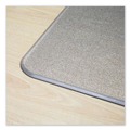 Floortex ECM121525ER Cleartex MegaMat Heavy-Duty 46 in. x 60 in. Polycarbonate Mat for Hard Floor/Carpet - Clear image number 2