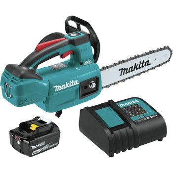 PRODUCTS | Makita XCU06SM1 18V LXT Brushless Lithium-Ion 10 in. Cordless Top Handle Chain Saw Kit (4 Ah)