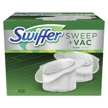 Swiffer 99196 Sweeper Vac Replacement Filter (2 Filters/Pack, 8 Packs/Carton)