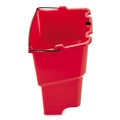 Rubbermaid Commercial 2064907 WaveBrake 2.0 18 qt. Plastic Dirty Water Bucket - Red image number 1