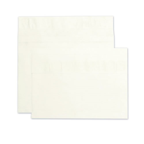 Envelopes & Mailers | Survivor QUAR4450 10 in. x 15 in. #15, Square Flap, Redi-Strip Closure, DuPont Tyvek Open Side Expansion Mailers - White (100/Carton) image number 0