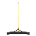 Rubbermaid Commercial 2018728 36 in. Polypropylene Bristles, Maximizer Push-to-Center Broom - Yellow/Black image number 1