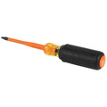 Screwdrivers | Klein Tools 6984INS #1 Square Tip 4 in. Round Shank Insulated Screwdriver image number 1