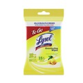 Cleaning Supplies | LYSOL Brand 19200-99717 6.29 in. x 7.87 in. Lemon and Lime Blossom Disinfecting Wipes (48 Flat Packs/Carton, 15 Wipes/Flat Pack) image number 2