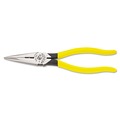 Pliers | Klein Tools D203-8N 8 in. Needle Nose Side Cutter Pliers with Stripping image number 0