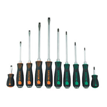 Mayhew 66306 10-Piece Capped End Screwdriver Set
