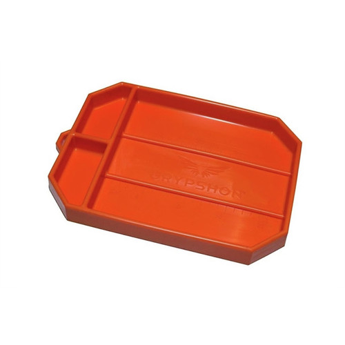 Part Trays | Grypmat CR02S Grypmat Flexible Non-slip Tool Tray - Medium, Bright Orange image number 0