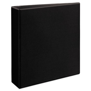 Avery 79692 Heavy-Duty View Binder With Durahinge And One Touch Ezd Rings, 3 Rings, 2-in Capacity, 11 X 8.5, Black