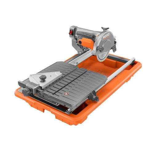 Factory Reconditioned Ridgid Zrr4030 7 In Portable Job Site Wet Factory Reconditioned Ridgid R4030 7 In Portable Job Site Wet Tile Saw With Laser Cutline