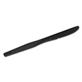 Cutlery | Dixie KM517 Heavy Mediumweight Plastic Knives - Black (1000/Carton) image number 1