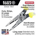 Klein Tools J206-8C All-Purpose Spring Loaded Long Nose Pliers image number 6