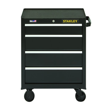 JOBSITE STORAGE | Stanley STST22744BK 300 Series 26 in. x 18 in. x 34 in. 4 Drawer Rolling Tool Cabinet - Black