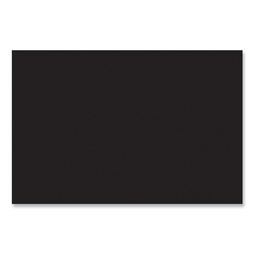 SunWorks 6323 58 lbs. 24 in. x 36 in. Construction Paper - Black (50/Pack) image number 0