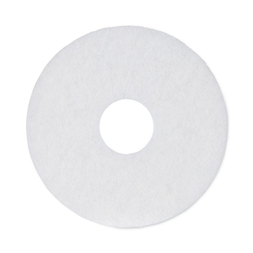 New Arrivals | Boardwalk BWK4012WHI 5-Piece 12 in. dia. Polishing Floor Pads - White (5/Carton) image number 0