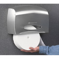 Scott 9601 Pro Coreless 14.25 in. x 9.75 in. x 14.25 in. Jumbo Roll Toilet Paper Dispenser - Stainless image number 2