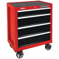 Craftsman CMST22659RB 2000 Series 26 in. 4-Drawer Tool Cabinet - Black/Red image number 1
