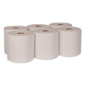 Paper Towels and Napkins | Tork RB10002 Hardwound 7.88 in. x 1000 ft. Roll Towels - White (6 Rolls/Carton) image number 1