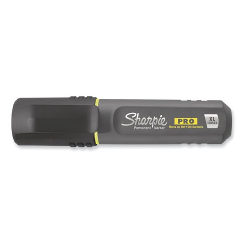 New Arrivals | Sharpie 2018344 Pro Broad XL Chisel Tip Black Ink Permanent Markers (1 Dozen) image number 0