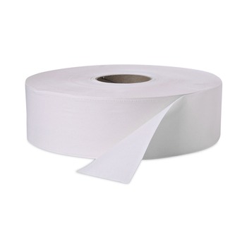 Windsoft WIN202 3.4 in. x 1000 ft. 2 Ply, Septic Safe, Roll Bath Tissue - Jumbo, White (12 Rolls/Carton)