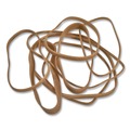 Universal UNV00154 1 lbs. Assorted Gauge Rubber Bands - Size 54, Beige (1/Pack) image number 1