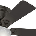 Hunter 52137 42 in. Haskell Premier Bronze Ceiling Fan with Light image number 4