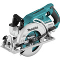 Combo Kits | Makita XT289PT 18V LXT Brushless Lithium-Ion Cordless 1/2 in. Hammer Drill Driver and 7-1/4 in. Rear Handle Circular Saw Combo Kit with 2 Batteries (5 Ah) image number 2