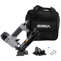 NuMax SFBC940 Pneumatic 4-in-1 18 Gauge 1-5/8 in. Mini Flooring Nailer and Stapler with Canvas Bag image number 0