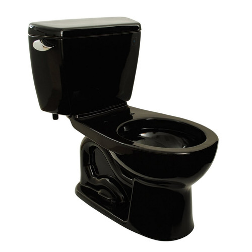 TOTO CST743S#51 Drake Round 2-Piece Floor Mount Toilet (Ebony) image number 0