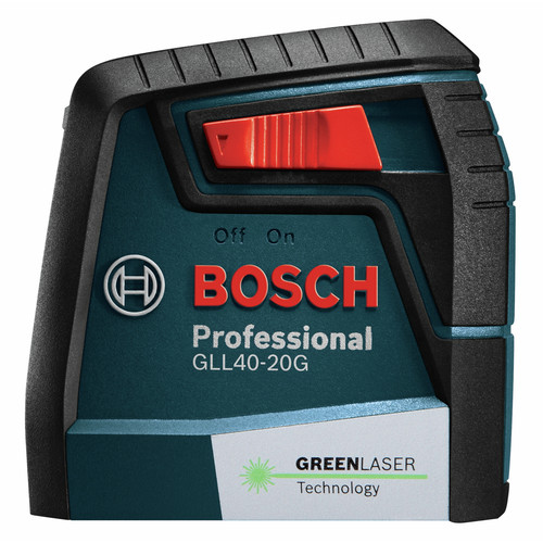 Bosch GLL4020G GreenBeam SelfLeveling CrossLine Laser