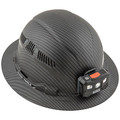 Klein Tools 60347 Premium KARBN Pattern Class C, Vented, Full Brim Hard Hat with Rechargeable Lamp image number 3