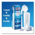 Drain Cleaning | Clorox 03191 Toilet Wand Disposable Toilet Cleaning Kit - White image number 3