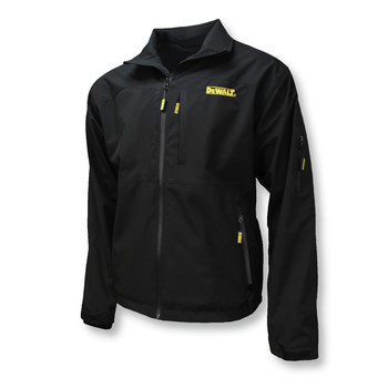 HEATED GEAR | Dewalt DCHJ090BB-M Structured Soft Shell Heated Jacket (Jacket Only) - Medium, Black