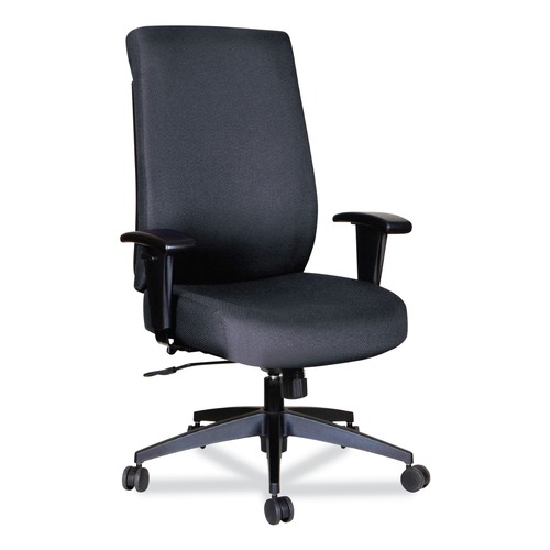 New Arrivals | Alera ALEHPS4101 Wrigley Series 275 lbs. Capacity High Performance High-Back Synchro-Tilt Task Chair - Black image number 0
