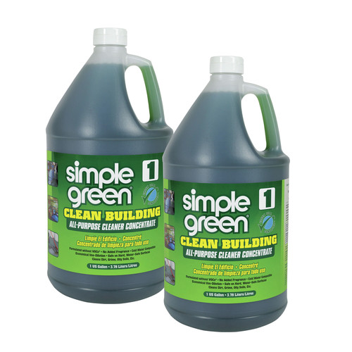 Simple Green 1210000211001 1 Gallon Clean Building All-Purpose Cleaner Concentrate (2/Carton) image number 0