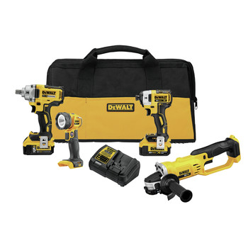 Dewalt DCK498P2 20V MAX 5.0 Ah 4-Tool Combo Kit Dewalt DCK498P2 20V MAX 5.0 Ah 4-Tool Combo Kit