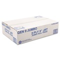 Memorial Day Sale | General Supply 8112 9 in. 2-Ply Jumbo Roll Bath Tissue - White (12/Carton) image number 2