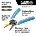 Klein Tools K11095 Klein-Kurve Wire Stripper and Cutter image number 1