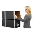 New Arrivals | Bankers Box 00512 Staxonsteel Storage Box Drawer, Legal, Steel Frame, Black (6/Carton) image number 2