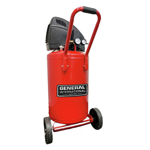 General International AC1220 1.5 HP 20 Gallon Oil-Free Portable Air Compressor image number 0