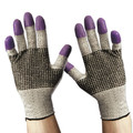 KleenGuard 97433 G60 Cut-Resistant Gloves - X-Large, Black/White/Purple (1-Pair) image number 2